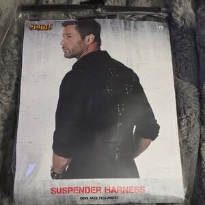 Black Suspender Harness